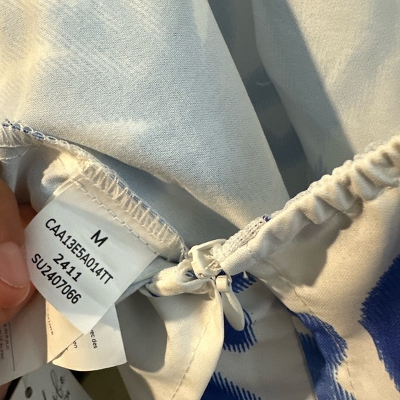 Cupshe Blue and White Floral Maxi Dress - Picture 7 of 7